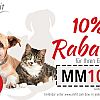 10% Anifit Gutschein Hunde- & Katzenfutter